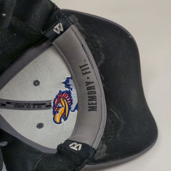 Top of the World Kansas Jayhawks Fitted Hat OSFA Embroidered Logo NCAA - Picture 7 of 9